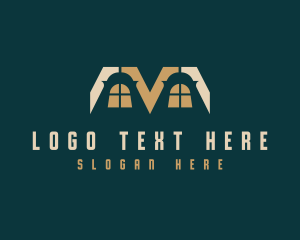Letter V - Residential Real Estate logo design