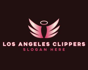 Angelic Wellness Wings logo design