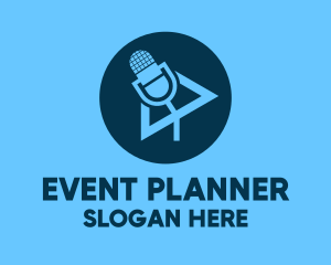 Blue - Podcast Streaming Application logo design
