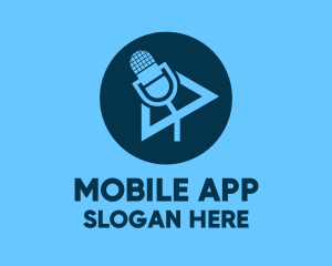 Podcast - Podcast Streaming Application logo design