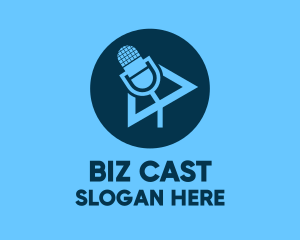 Podcast - Podcast Streaming Application logo design