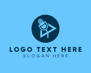 Podcast - Podcast Streaming Application logo design