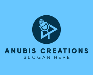 Podcast Streaming Application logo design