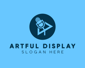 Podcast Streaming Application logo design