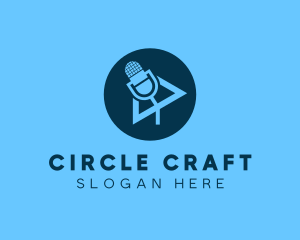 Podcast Streaming Application logo design