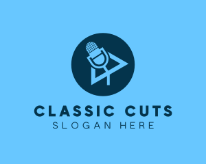 Podcast Streaming Application logo design