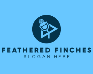 Podcast Streaming Application logo design