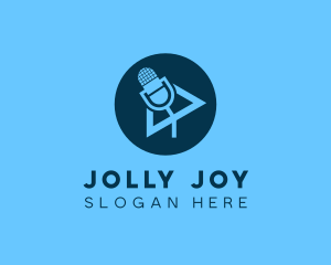 Podcast Streaming Application logo design