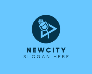 Podcast Streaming Application logo design