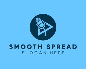 Podcast Streaming Application logo design