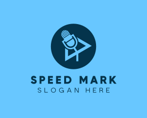 Podcast Streaming Application logo design