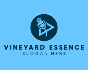 Podcast Streaming Application logo design