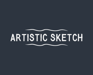 Student Chalk Sketch logo design