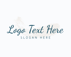 High End - Classy Sophisticated Watercolor logo design