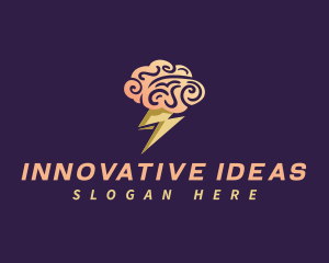 Brainstorm Idea Pyschology logo design