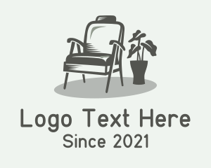 Home Imporvement - Chair Home Decor logo design