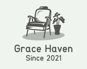 Home Imporvement - Chair Home Decor logo design