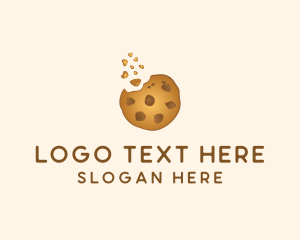 Choc Chip Cookie Biscuit Logo