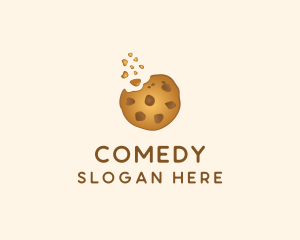 Choc Chip Cookie Biscuit Logo