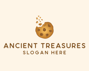 Choc Chip Cookie Biscuit logo design