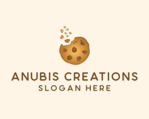 Choc Chip Cookie Biscuit logo design