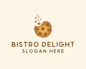 Choc Chip Cookie Biscuit logo design