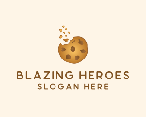 Choc Chip Cookie Biscuit logo design