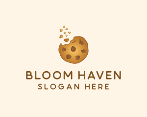 Choc Chip Cookie Biscuit logo design