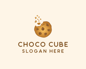Choc Chip Cookie Biscuit logo design