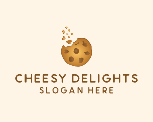 Choc Chip Cookie Biscuit logo design