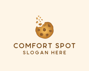 Choc Chip Cookie Biscuit logo design