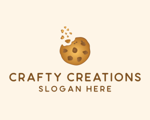 Homemade - Choc Chip Cookie Biscuit logo design