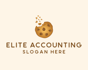 Choc Chip Cookie Biscuit logo design