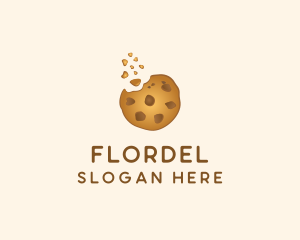 Choc Chip Cookie Biscuit logo design