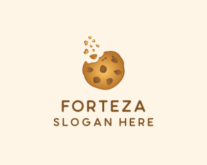 Choc Chip Cookie Biscuit logo design