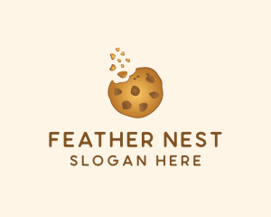 Choc Chip Cookie Biscuit logo design