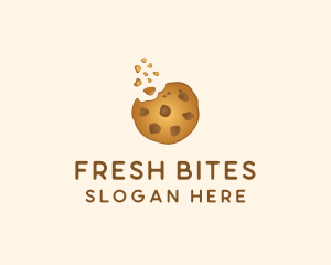 Choc Chip Cookie Biscuit logo design