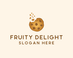 Choc Chip Cookie Biscuit logo design