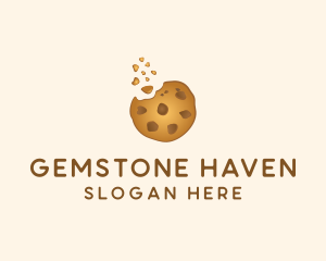 Choc Chip Cookie Biscuit logo design