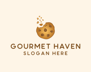 Choc Chip Cookie Biscuit logo design