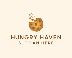 Choc Chip Cookie Biscuit logo design