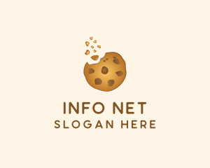 Choc Chip Cookie Biscuit logo design