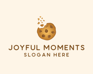 Choc Chip Cookie Biscuit logo design