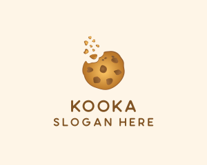 Choc Chip Cookie Biscuit logo design