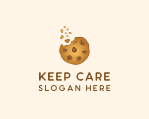 Choc Chip Cookie Biscuit logo design