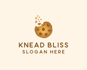 Choc Chip Cookie Biscuit logo design