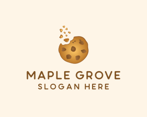 Choc Chip Cookie Biscuit logo design