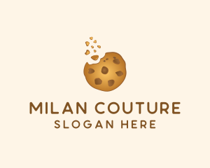 Choc Chip Cookie Biscuit logo design