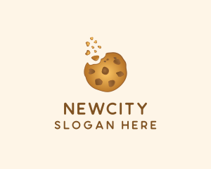 Choc Chip Cookie Biscuit logo design