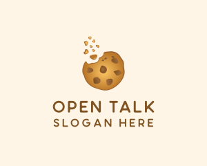 Choc Chip Cookie Biscuit logo design